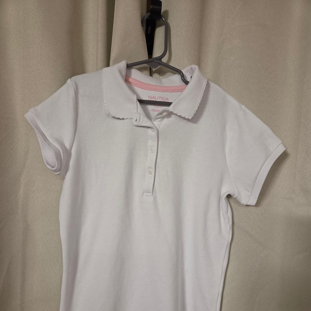 School Uniform White Polo